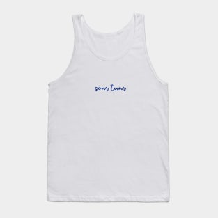 som tum - Thai blue - Flag color Tank Top